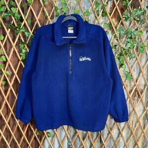 Vintage Y2K Knotts Berry Farm amusement park 1/2 zip fleece